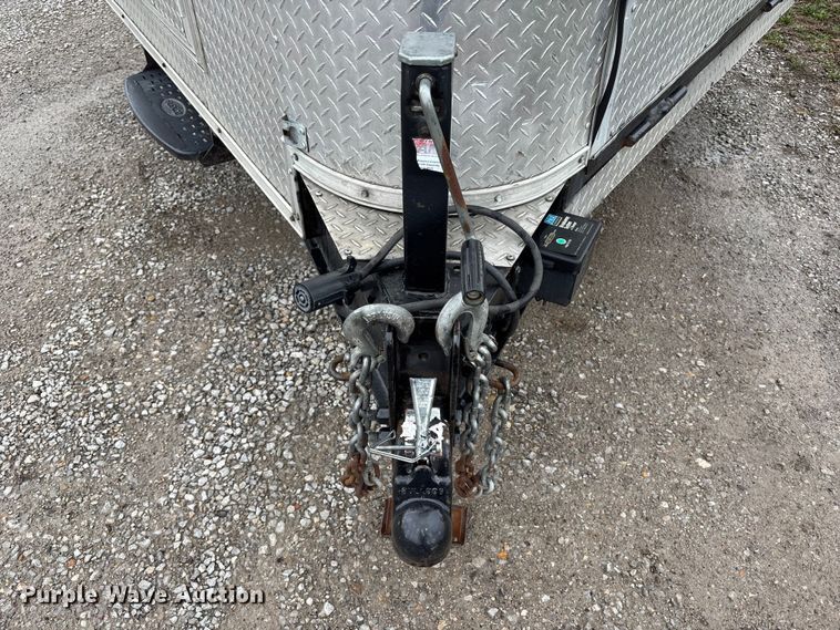 image for item FB3571 2017 Interstate Kingman Pro Series enclosed snowmobile trailer