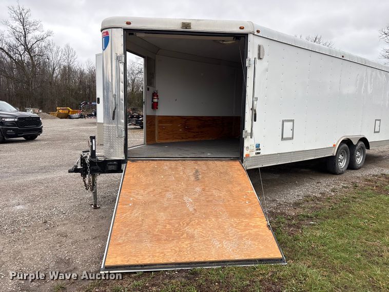 image for item FB3571 2017 Interstate Kingman Pro Series enclosed snowmobile trailer