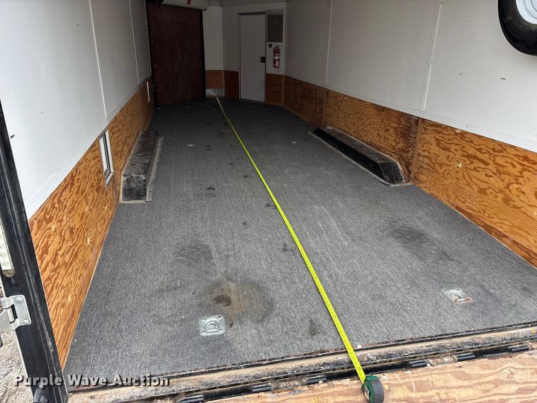 image for item FB3571 2017 Interstate Kingman Pro Series enclosed snowmobile trailer