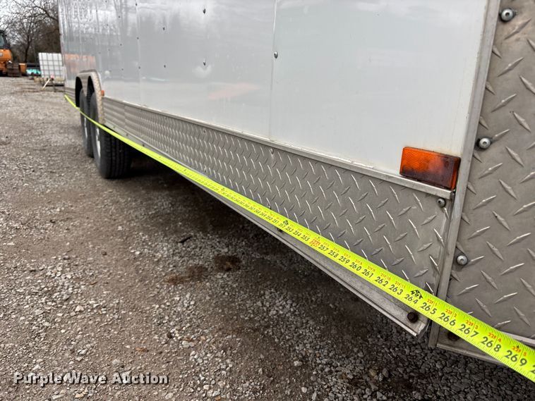 image for item FB3571 2017 Interstate Kingman Pro Series enclosed snowmobile trailer