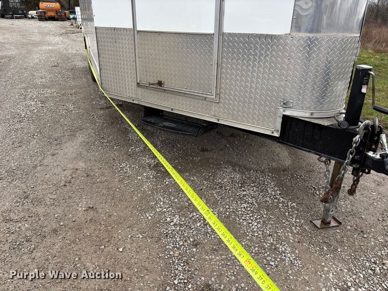 image for item FB3571 2017 Interstate Kingman Pro Series enclosed snowmobile trailer