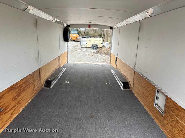 image for item FB3571 2017 Interstate Kingman Pro Series enclosed snowmobile trailer