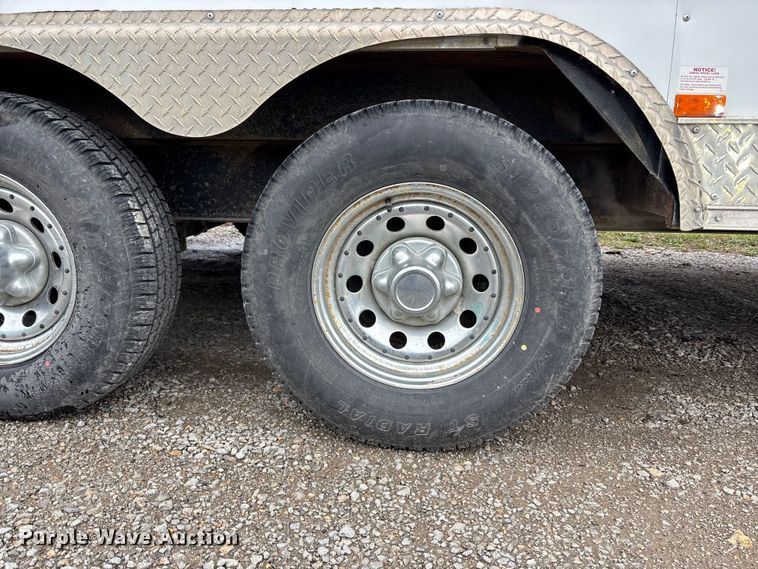 image for item FB3571 2017 Interstate Kingman Pro Series enclosed snowmobile trailer