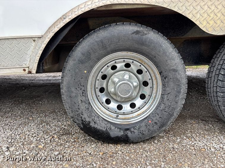 image for item FB3571 2017 Interstate Kingman Pro Series enclosed snowmobile trailer