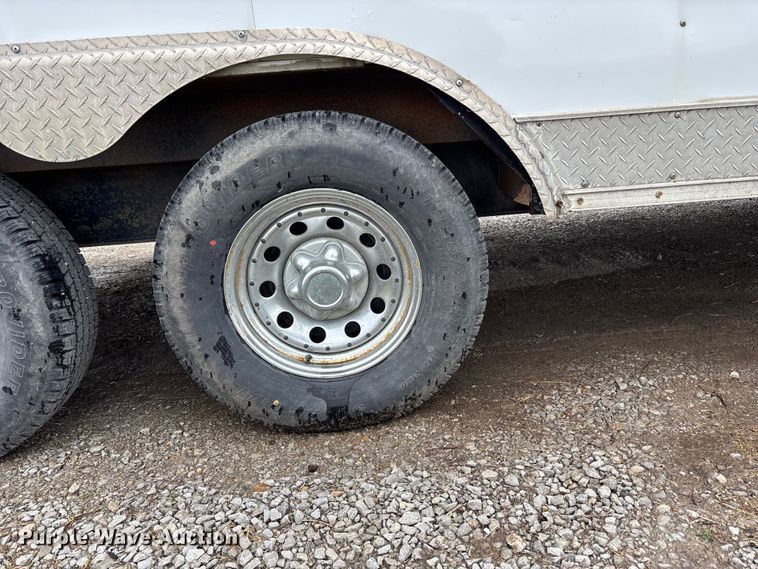 image for item FB3571 2017 Interstate Kingman Pro Series enclosed snowmobile trailer