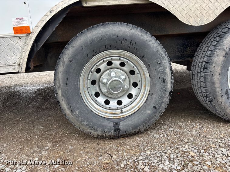 image for item FB3571 2017 Interstate Kingman Pro Series enclosed snowmobile trailer