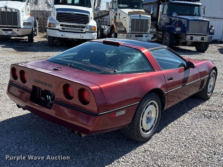 image for item FB3583 1986 Chevrolet Corvette 