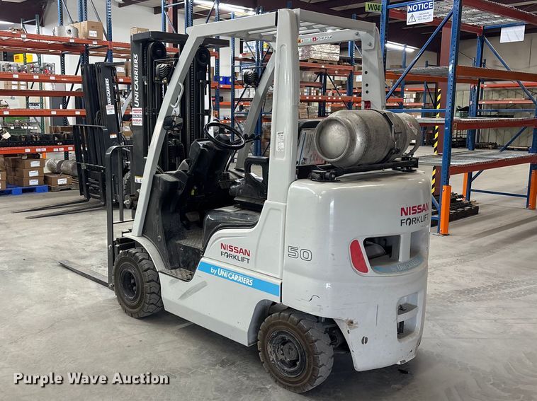 image for item FB5503 2014 Nissan forklift