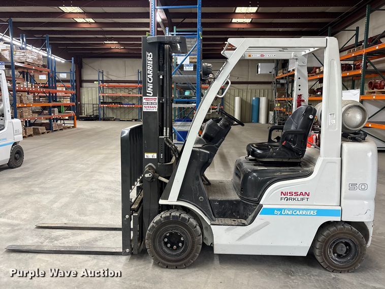 image for item FB5503 2014 Nissan forklift