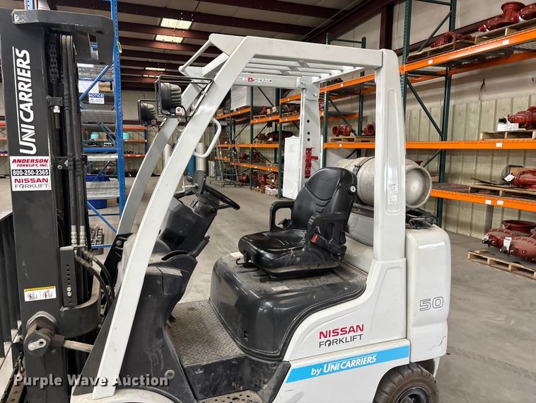 image for item FB5503 2014 Nissan forklift
