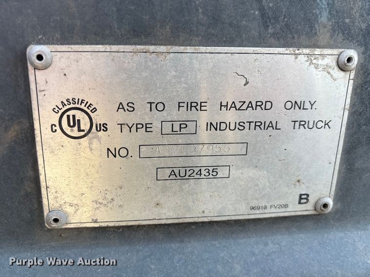 image for item FB5505 2016 UniCarriers PF50 forklift