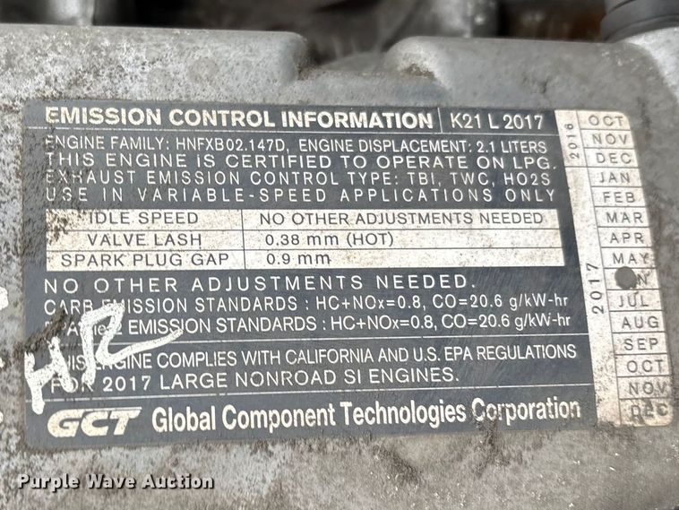 image for item FB5512 2017 UniCarriers PF50 forklift