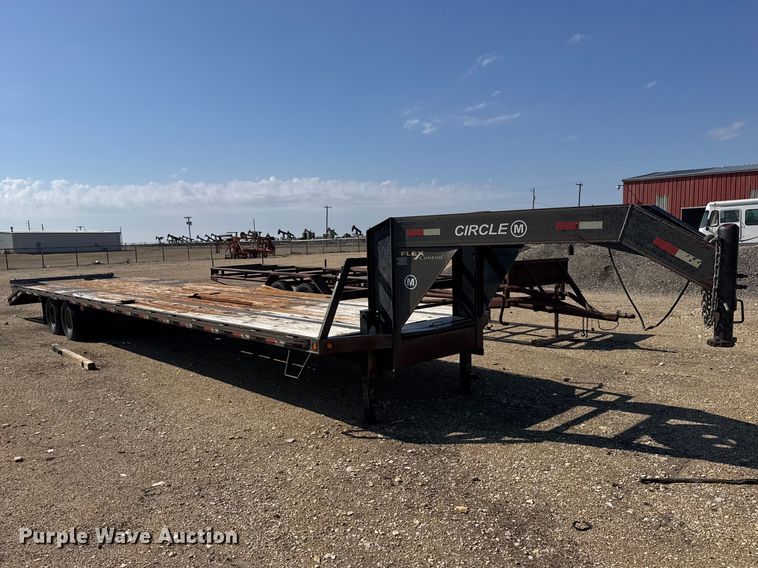image for item FB6976 2013 Circle M equipment trailer