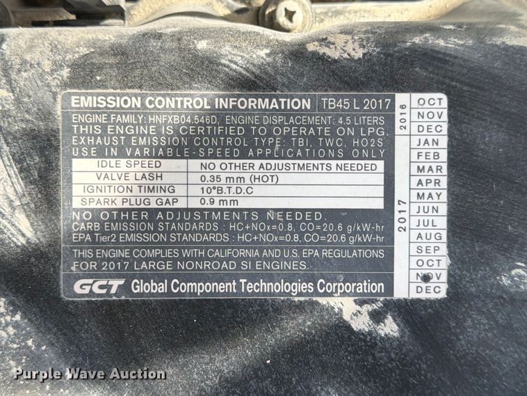 image for item FB8013 2018 UniCarriers PF80YLP forklift