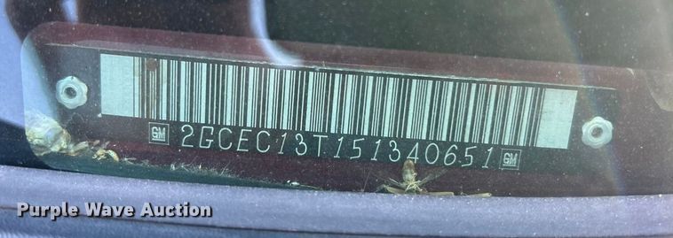 image for item FC5060 2005 Chevrolet Silverado 1500 Crew Cab pickup truck