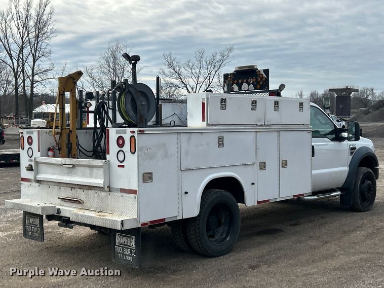 image for item FC5073 2008 Ford F550 XL Super Duty utility / service truck