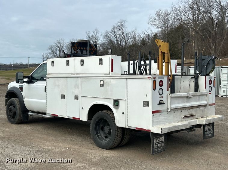 image for item FC5073 2008 Ford F550 XL Super Duty utility / service truck