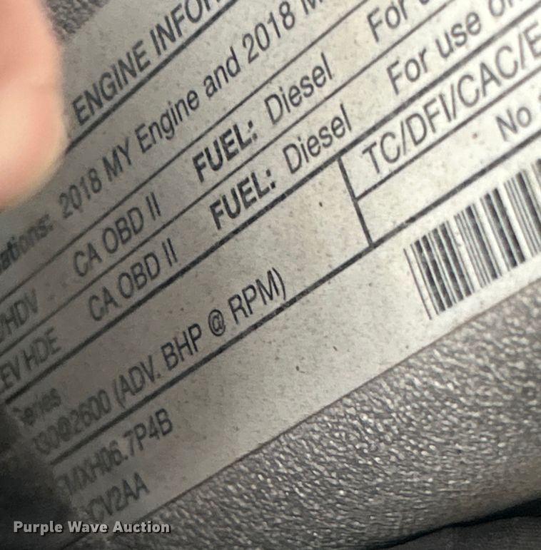 image for item FC5075 2018 Ford F350 XL Super Duty flatbed pickup truck