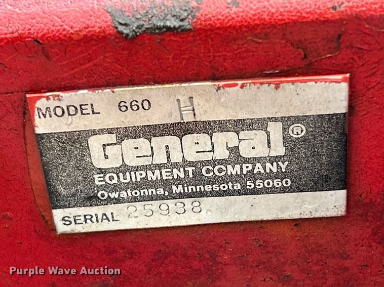 image for item FC5136 General 660H post hole auger