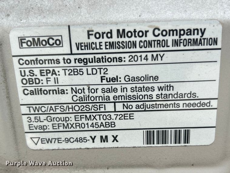 image for item FC5144 2014 Ford Edge  SUV