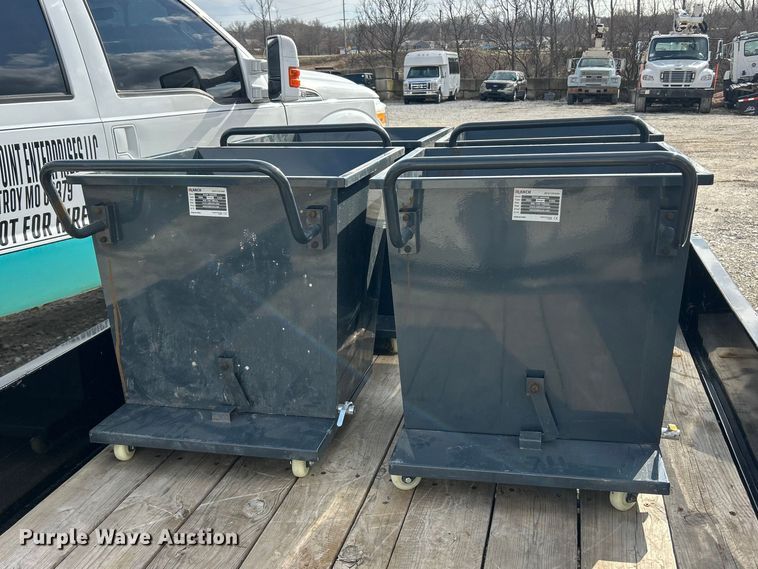 image for item FC5152 (4) IRANCH dump hoppers