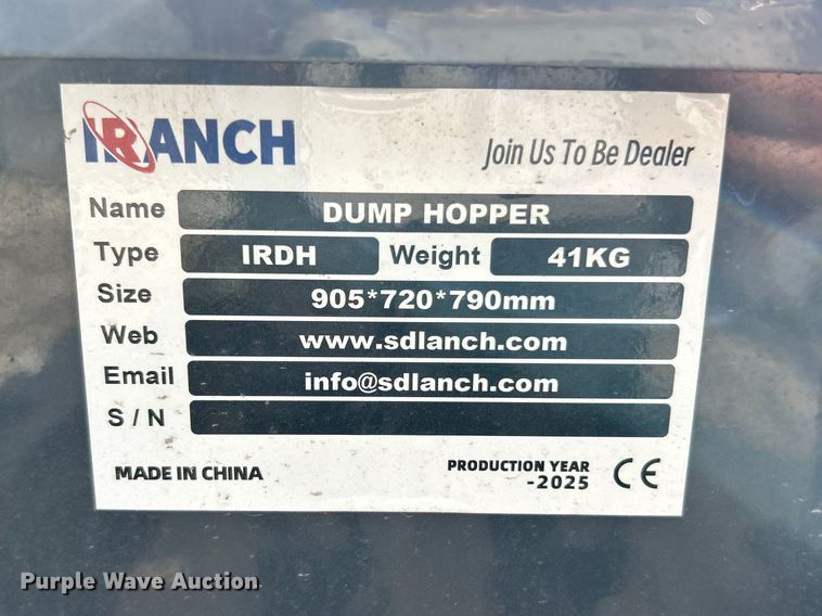 image for item FC5152 (4) IRANCH dump hoppers