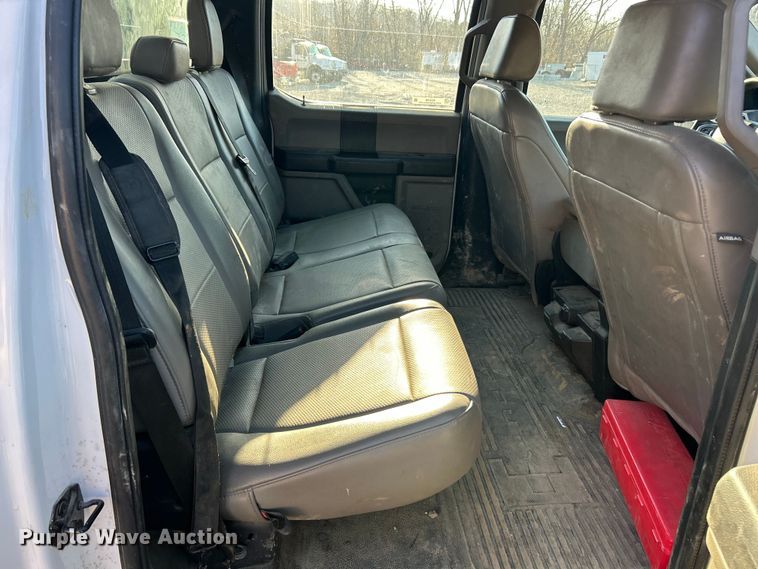 image for item FC5156 2020 Ford F350 Super Duty XL Crew Cab flatbed pickup truck