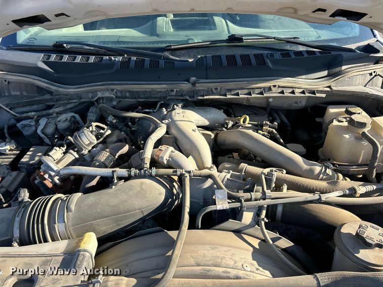 image for item FC5156 2020 Ford F350 Super Duty XL Crew Cab flatbed pickup truck