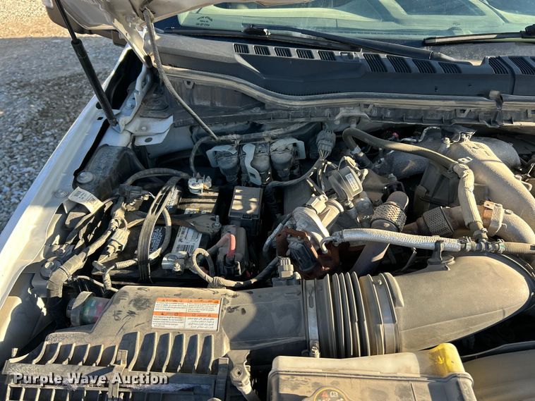 image for item FC5156 2020 Ford F350 Super Duty XL Crew Cab flatbed pickup truck