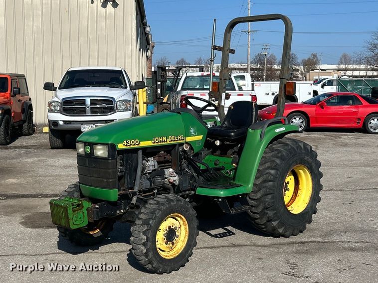 image for item FC5157 2001 John Deere 4300 MFWD tractor