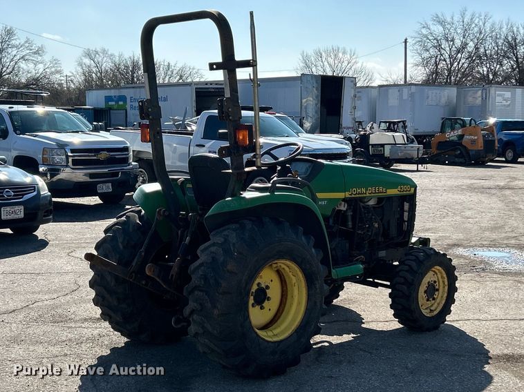 image for item FC5157 2001 John Deere 4300 MFWD tractor