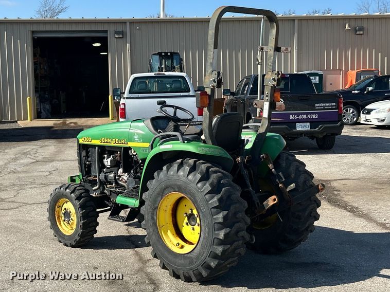 image for item FC5157 2001 John Deere 4300 MFWD tractor