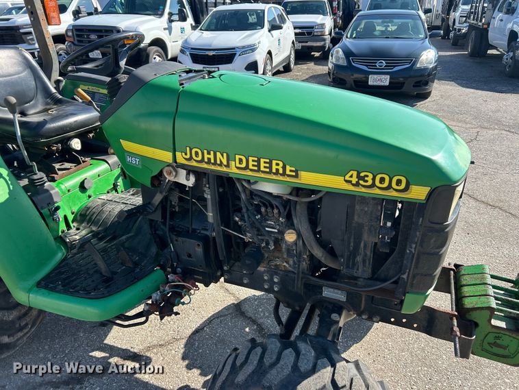 image for item FC5157 2001 John Deere 4300 MFWD tractor