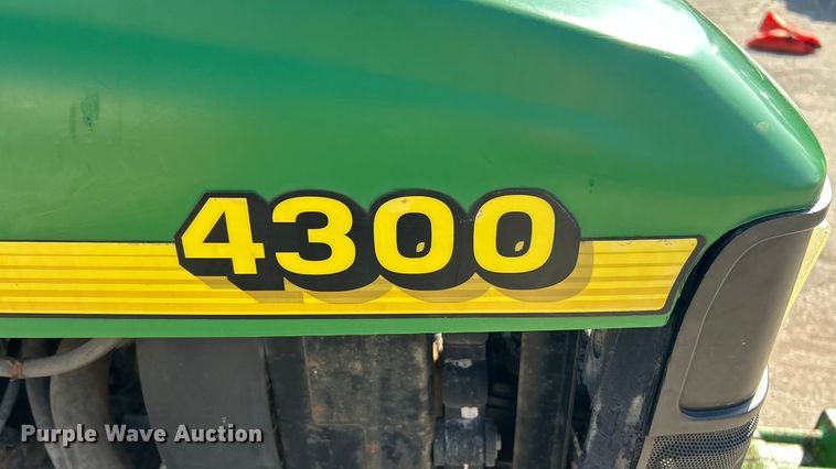 image for item FC5157 2001 John Deere 4300 MFWD tractor