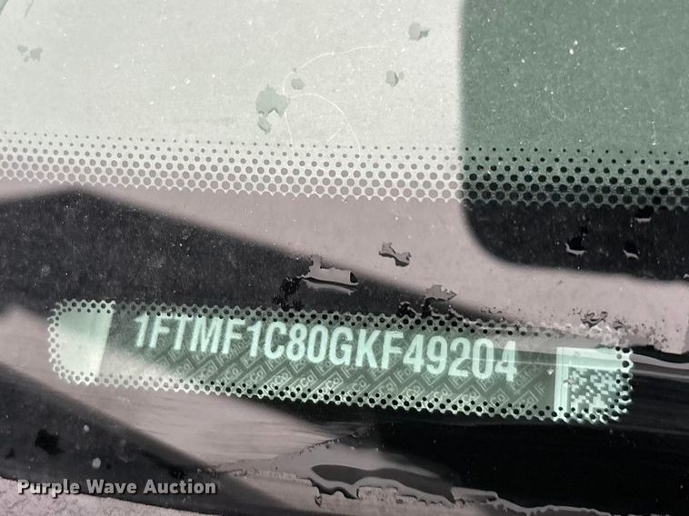 image for item FG0121 2016 Ford F150 pickup truck