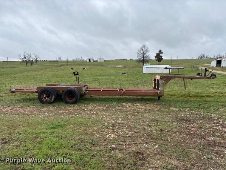 image for item FG0135 1987 Shop built trailer