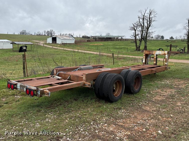 image for item FG0135 1987 Shop built trailer