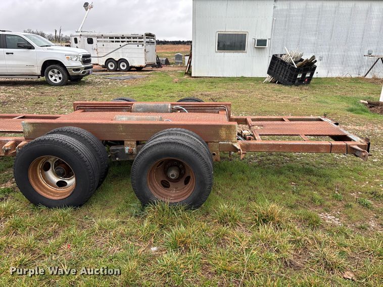 image for item FG0135 1987 Shop built trailer