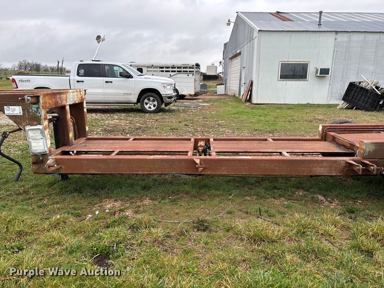 image for item FG0135 1987 Shop built trailer