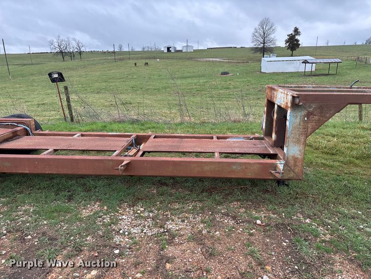 image for item FG0135 1987 Shop built trailer