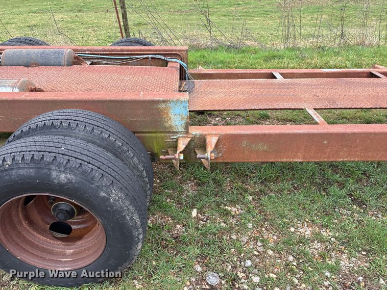 image for item FG0135 1987 Shop built trailer