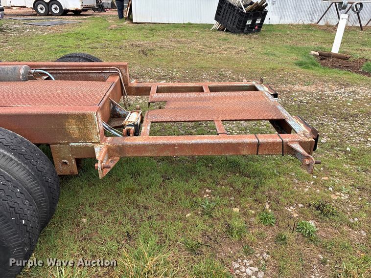 image for item FG0135 1987 Shop built trailer