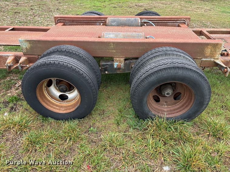 image for item FG0135 1987 Shop built trailer