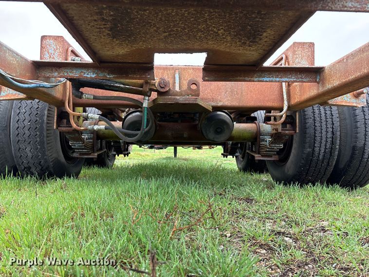 image for item FG0135 1987 Shop built trailer
