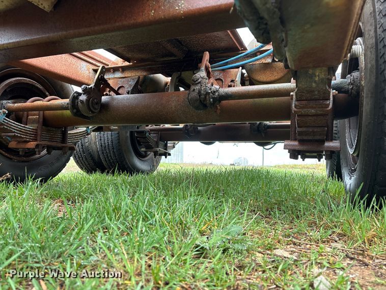 image for item FG0135 1987 Shop built trailer