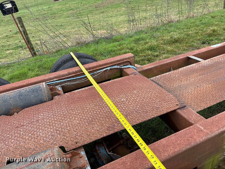 image for item FG0135 1987 Shop built trailer