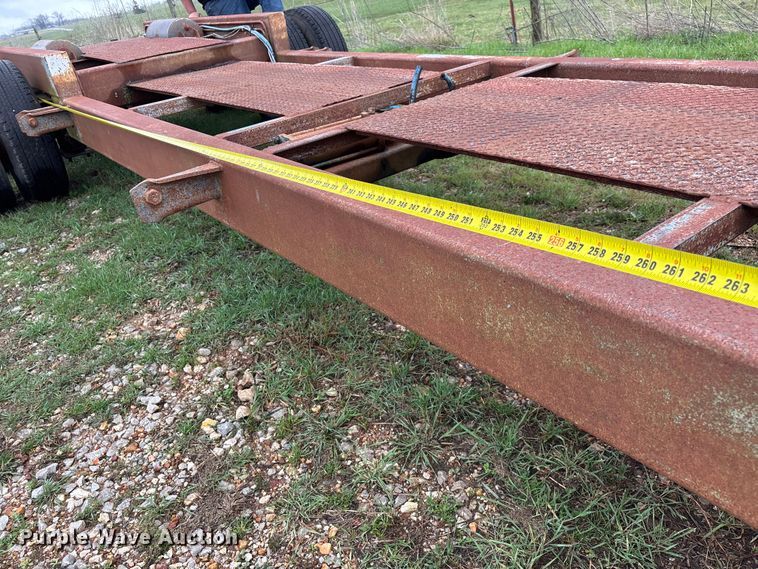 image for item FG0135 1987 Shop built trailer