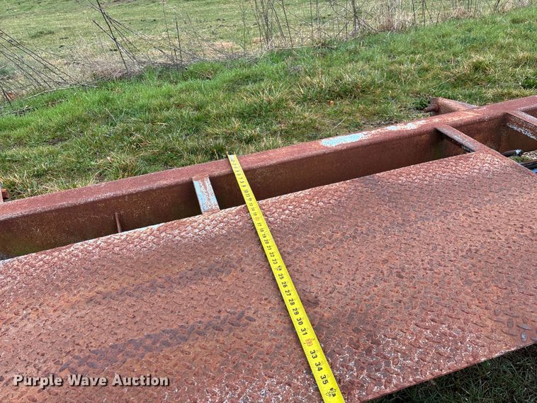 image for item FG0135 1987 Shop built trailer