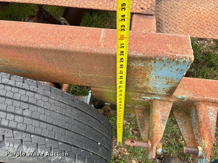 image for item FG0135 1987 Shop built trailer