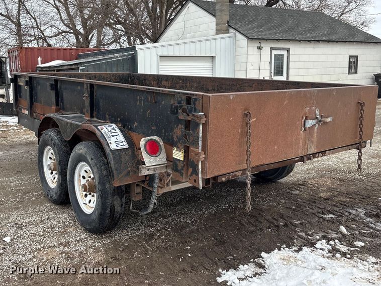 image for item FG2702 2002 Doolittle MasterDump dump trailer